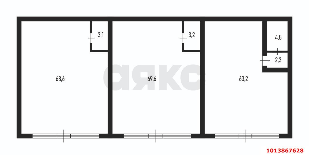 Фото №6: Коммерция 214 м² - Ленина, мкр. Карасунский внутригородской округ, ул. Пластунская, 8