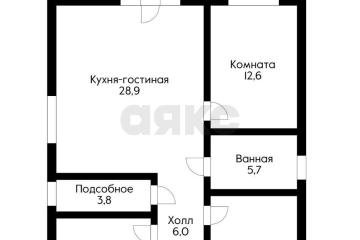 Фото №1: Дом <span class="whitespace-nowrap">95 м²</span> <span class="whitespace-nowrap">+ 4.02 сот.</span>, <span class="whitespace-nowrap">1 эт.</span> - Кубанская Нива-2, мкр. Прикубанский внутригородской округ, ул. Цветочная