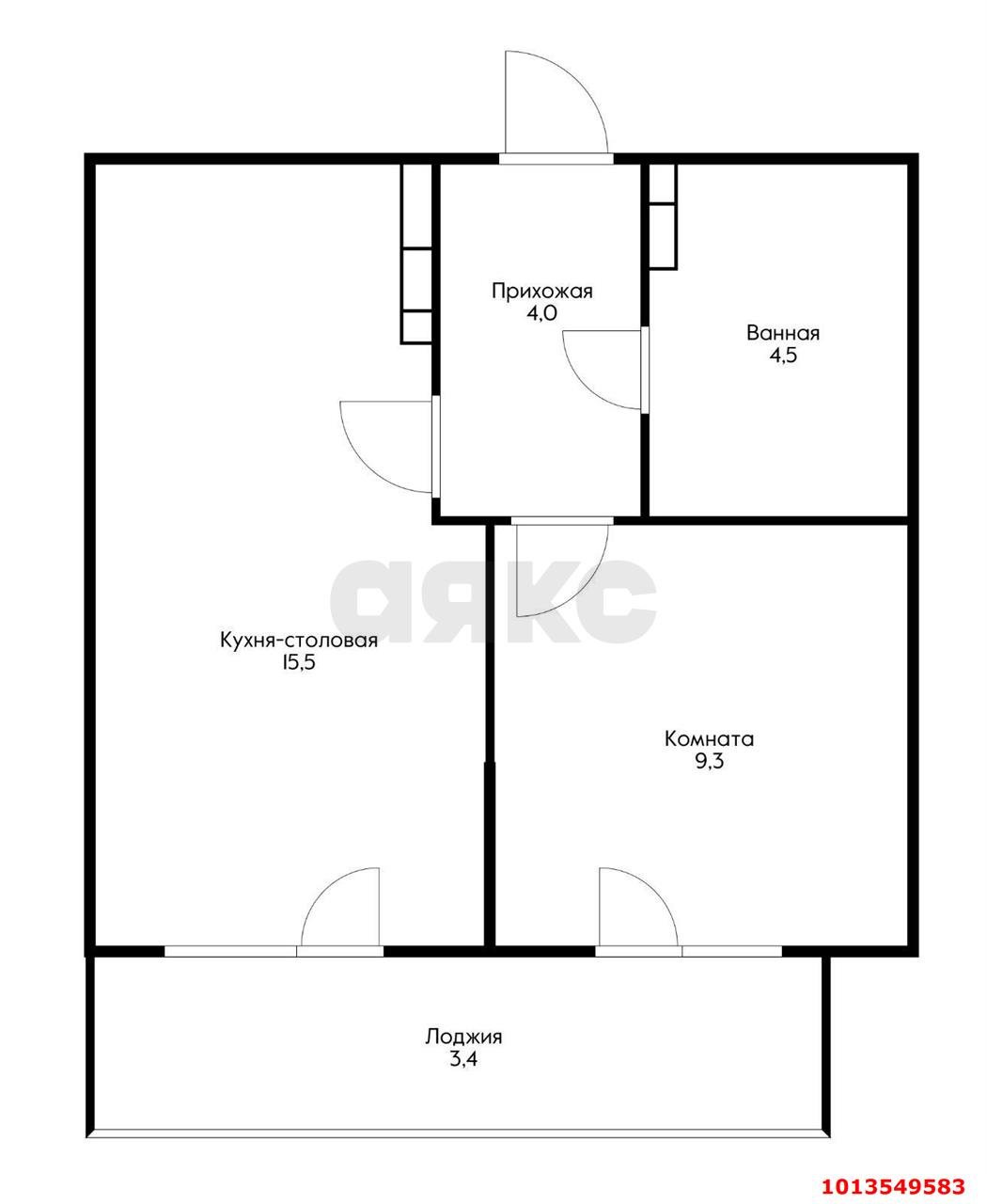Фото №20: 1-комнатная квартира 36 м² - Краснодар, жилой комплекс Стрижи, Карасунский внутригородской округ, мкр. Гидростроителей, ул. Автолюбителей, 1Гк2