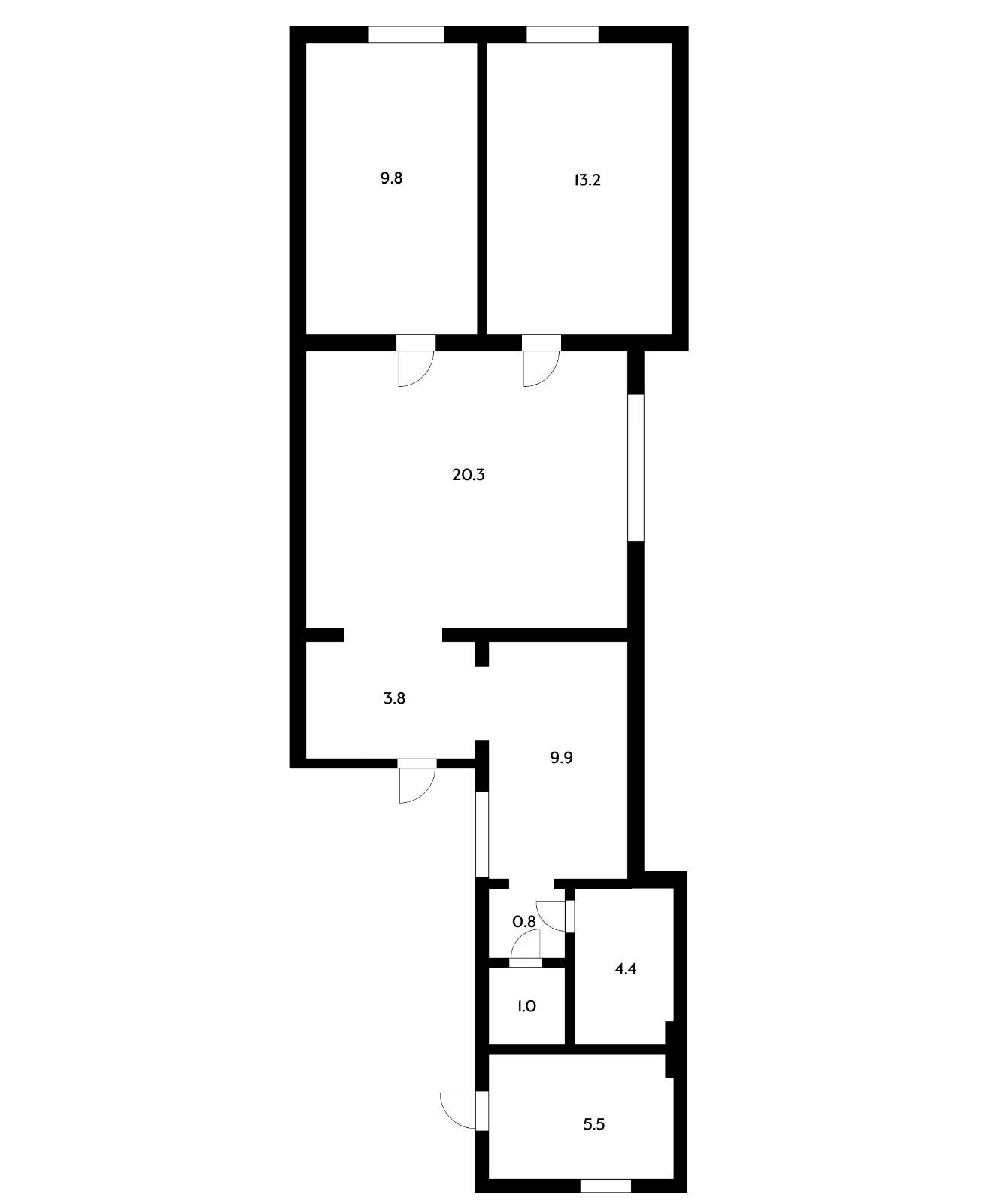 Фото №7: Часть дома 68 м² + 1.57 сот. - Краснодар, ул. Володи Головатого, 386