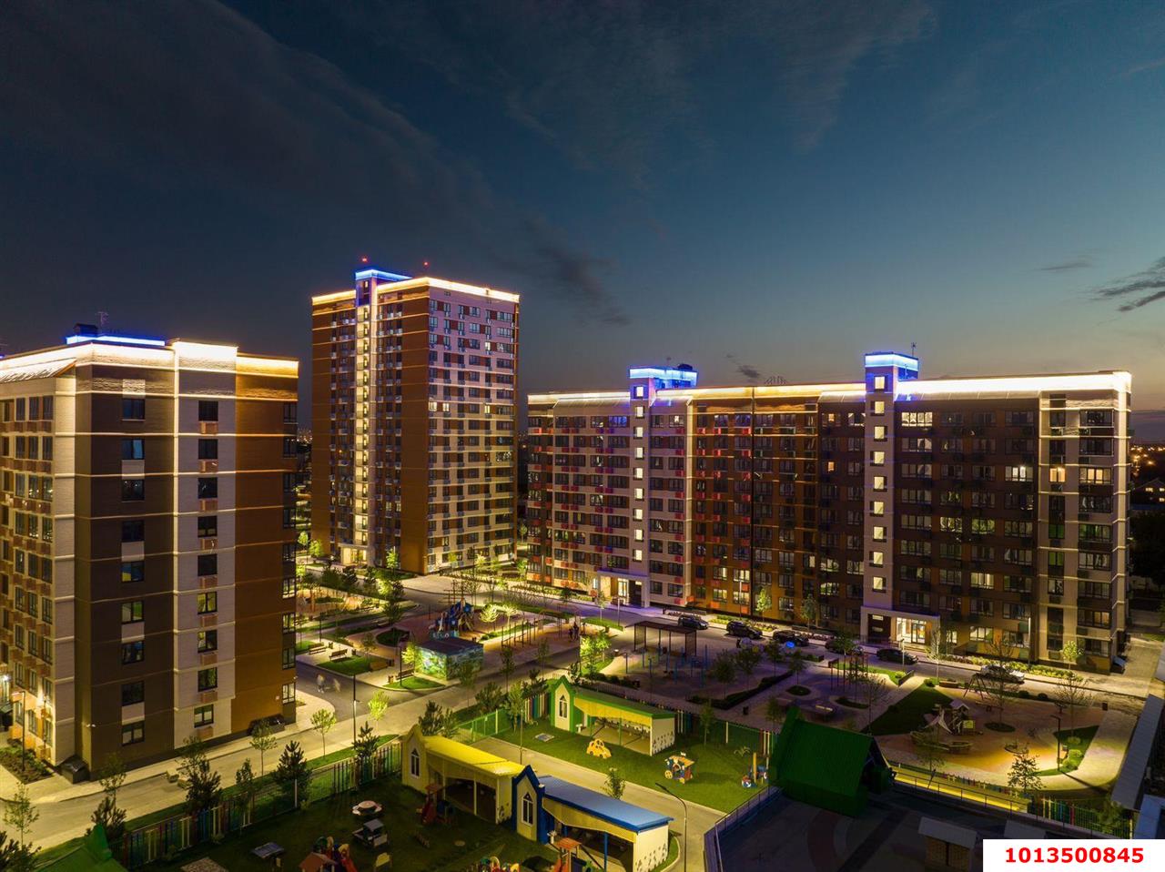 Фото №3: 1-комнатная квартира 57 м² - Знаменский, Карасунский внутригородской округ, мкр. Родные Просторы, ул. Природная, 10Бк9