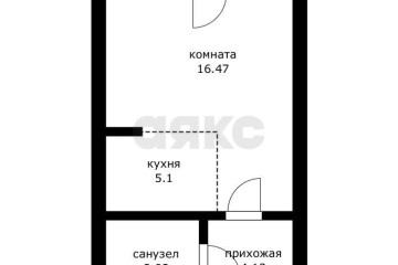 Фото №3: Студия 29 м² - Краснодар, мкр. жилой комплекс Территория счастья, ул. Домбайская, 10