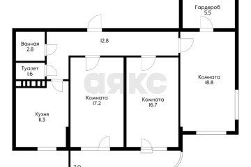 Фото №5: 3-комнатная квартира 93 м² - Краснодар, мкр. жилой комплекс Фреш, ул. имени Валерия Гассия, 4/7к2
