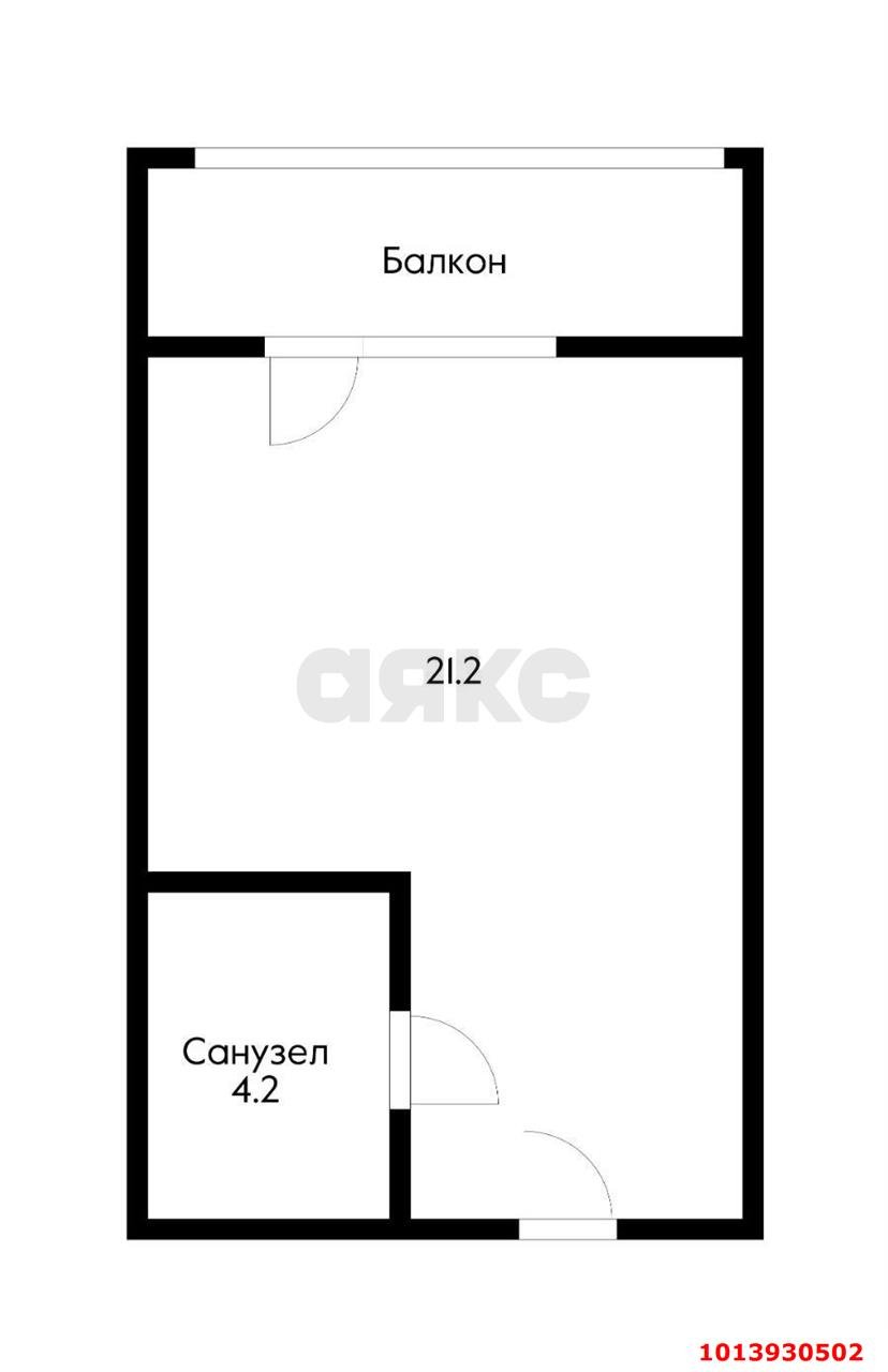 Фото №11: Студия 32 м² - Сочи, Вардане, ул. Львовская, 70А