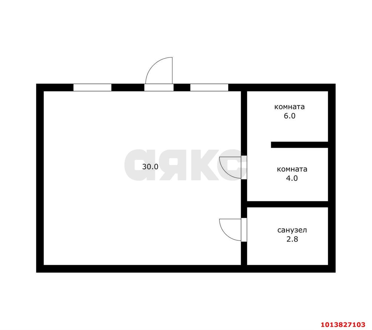 Фото №14: Офисное помещение 43 м² - Краснодар, жилой комплекс Керченский, ул. им. Героя Сарабеева В.И., 5к1