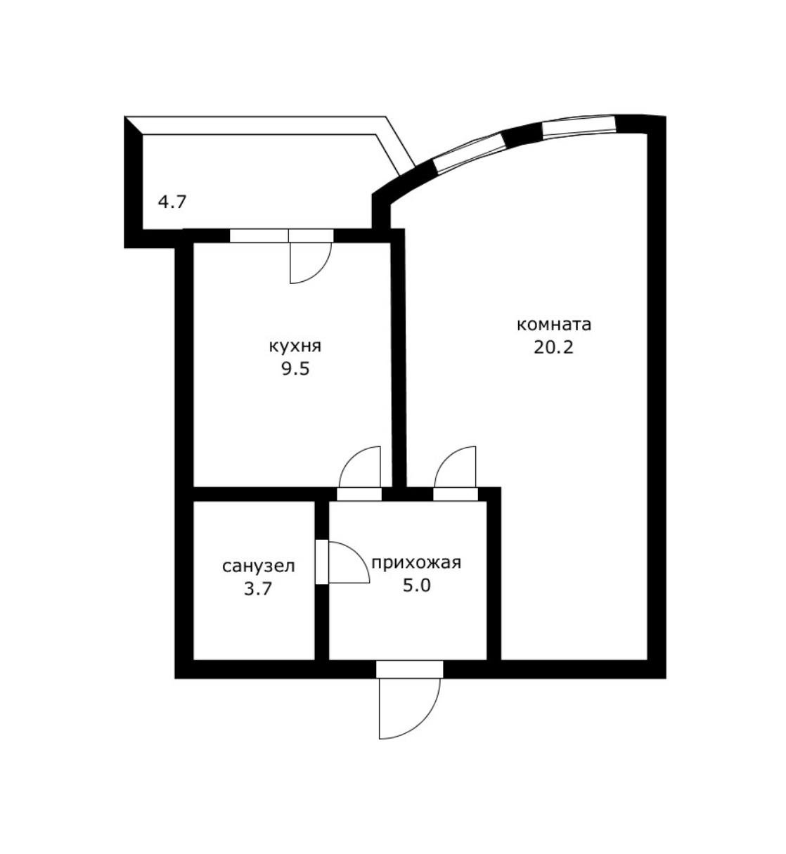 Фото №15: 1-комнатная квартира 43 м² - Краснодар, ЖК Альфа, ЖК Кино, Карасунский внутригородской округ, Хлопчато-бумажный Комбинат, мкр. жилой комплекс Кино, ул. Уральская, 100