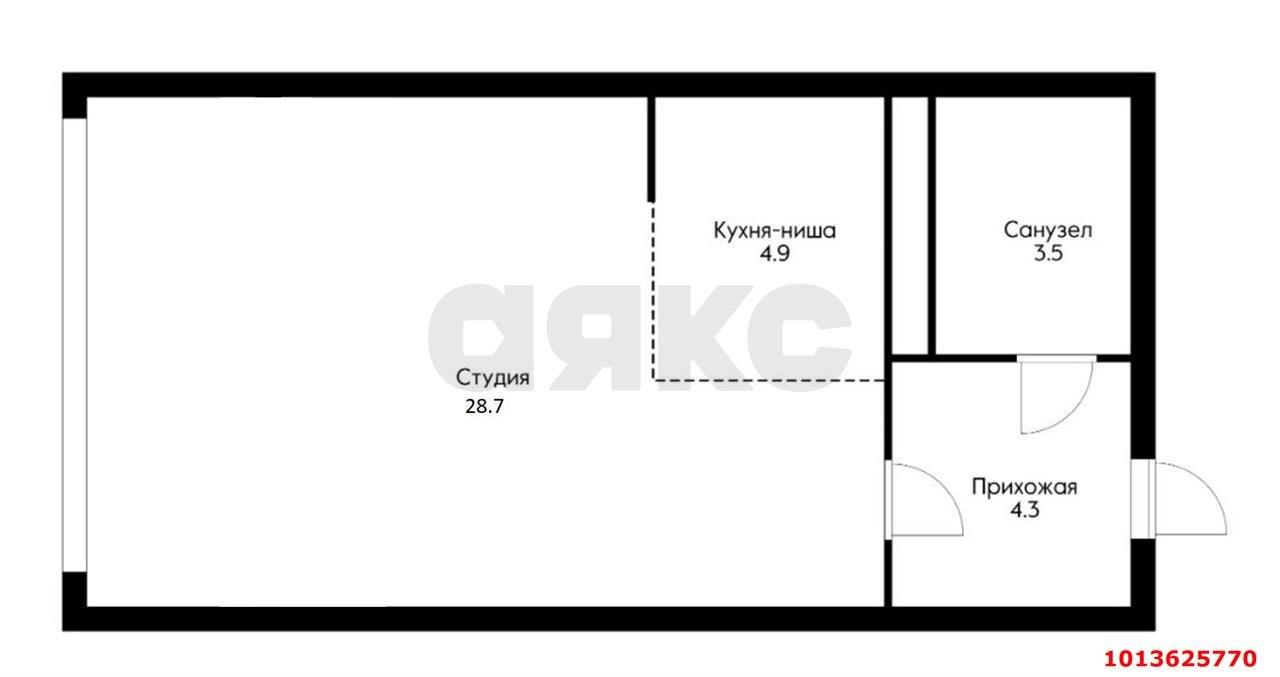 Фото №2: Студия 30 м² - Берёзовый, жилой комплекс Берёзовый Парк, ул. 2-я Целиноградская, 44к2