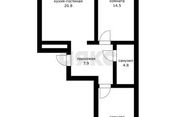 Фото №2: 2-комнатная квартира 65 м² - Краснодар, мкр. жилой комплекс Дыхание, ул. Лётчика Позднякова, 2