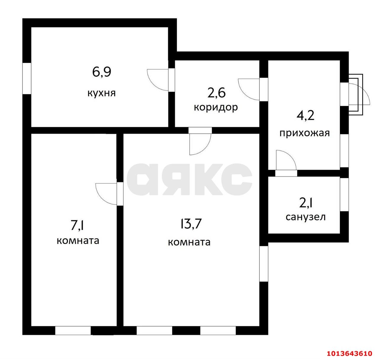 Фото №2: Часть дома 37 м² + 10 сот. - Краснодар, Пашковский, ул. Кубанская, 32