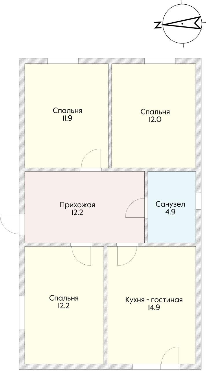 Фото №11: Дом 71 м² + 3.5 сот. - Южный, коттеджный  Южная столица, мкр. Олимпийский, пр-кт Олимпийский, 164