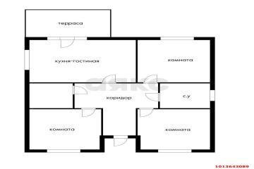 Фото №2: Дом 119 м² - Краснодар, п. коттеджный  Комарово, ул. Белогорская, 7