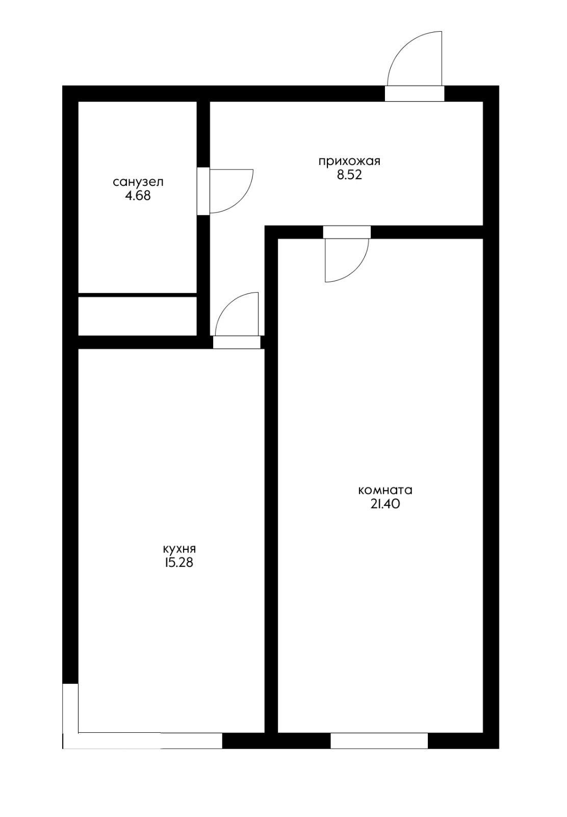 Фото №4: 1-комнатная квартира 50 м² - Краснодар, Прикубанский внутригородской округ, мкр. 9-й километр, ул. Ярославская, 113