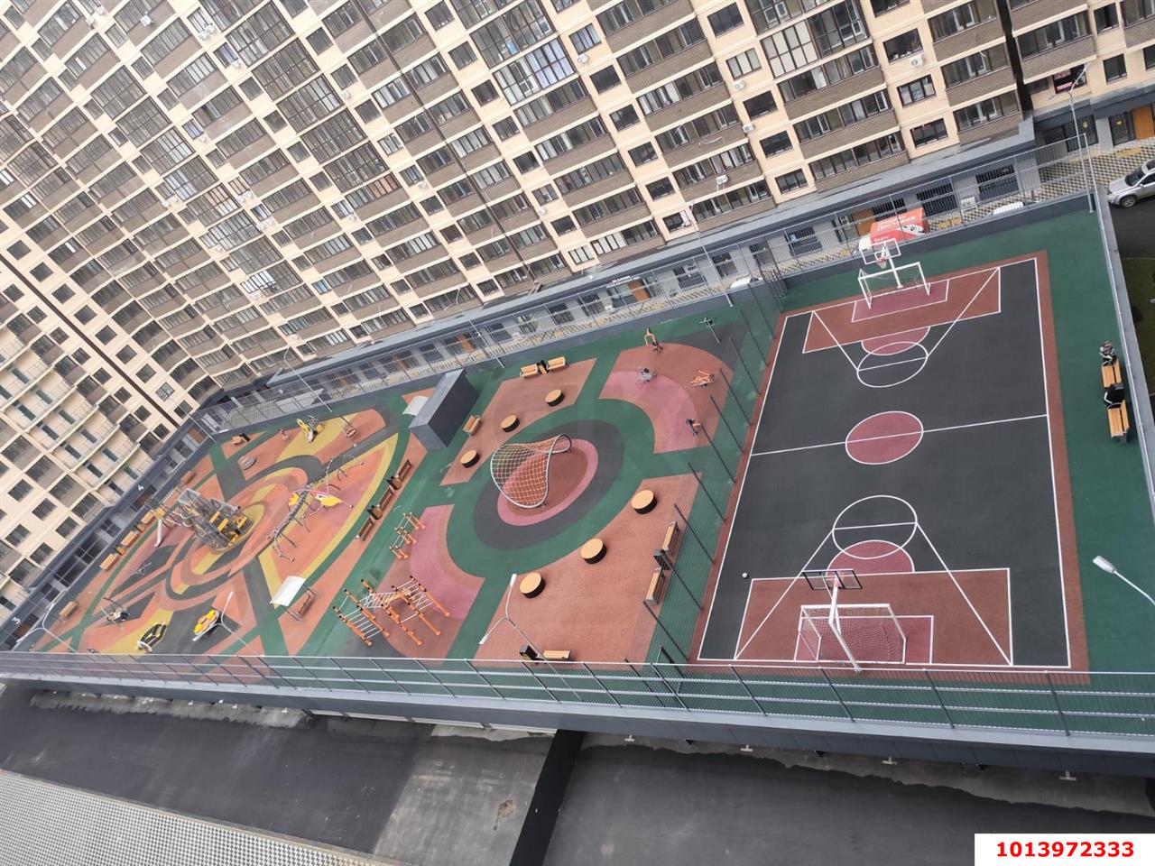 Фото №2: 1-комнатная квартира 37 м² - Краснодар, Музыкальный, ул. Российская, 257/7