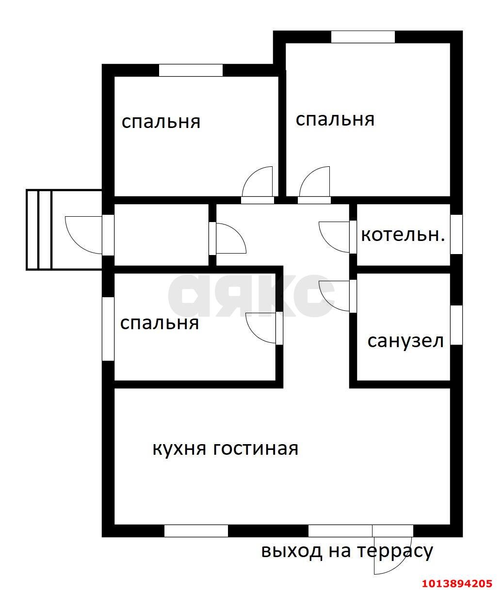 Фото №2: Дом 96 м² + 4 сот. - Зиповчанка, Прикубанский внутригородской округ, ул. Клубничная, 105/7