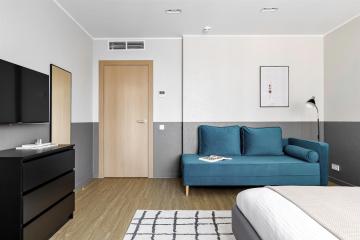 Фото №4: Апартаменты 46 м² - Краснодар, мкр. жилой комплекс Гранд Пэлэс, ул. Уральская, 75/6