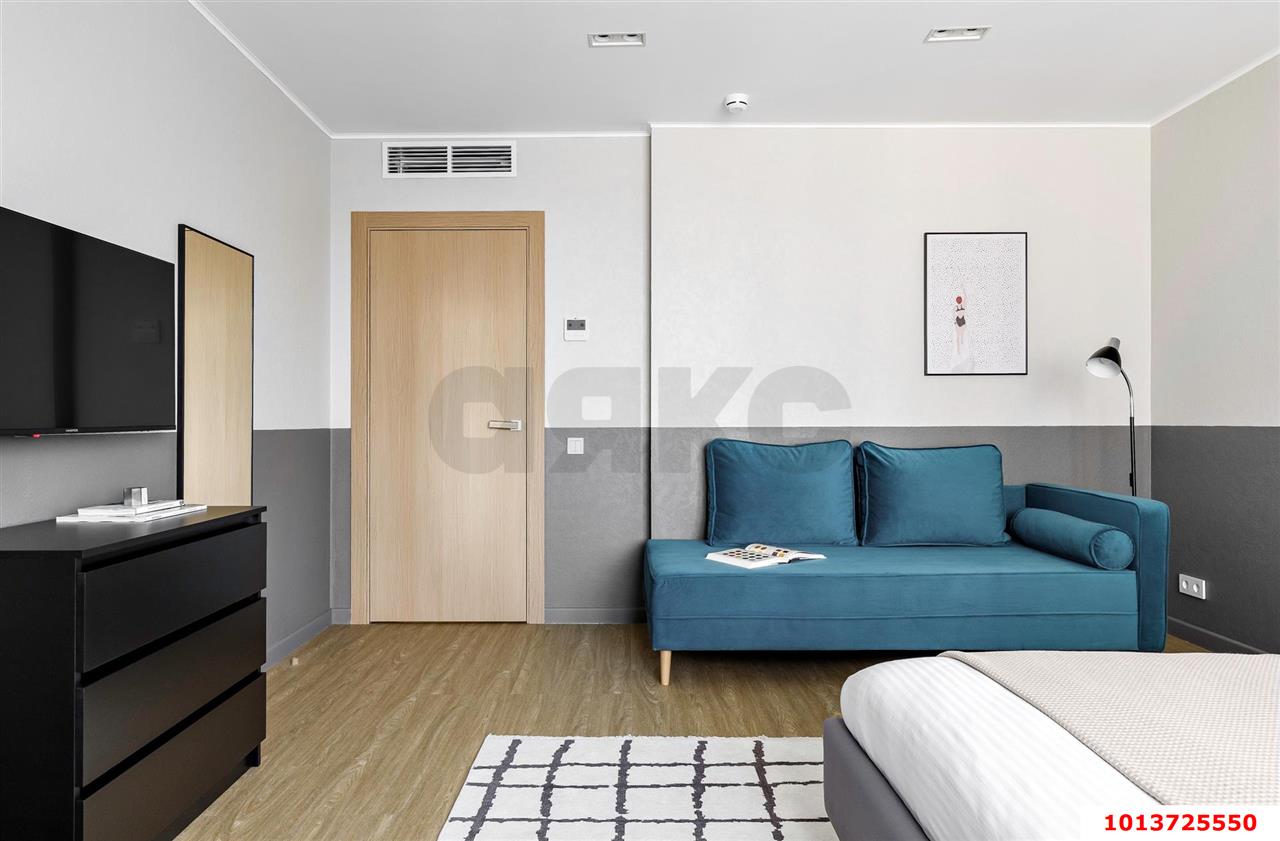 Фото №4: Апартаменты 46 м² - Краснодар, Карасунский внутригородской округ, Хлопчато-бумажный Комбинат, мкр. жилой комплекс Гранд Пэлэс, ул. Уральская, 75/6