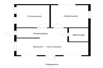 Фото №5: Дом 90 м² - Октябрьский, ст Радужное, пр-д 1-й Безымянный, 181