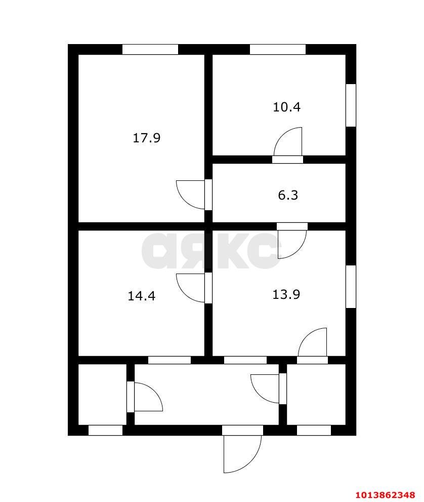 Фото №5: Дом 120 м² + 12 сот. - Понежукай, ул. Майкопская, 9