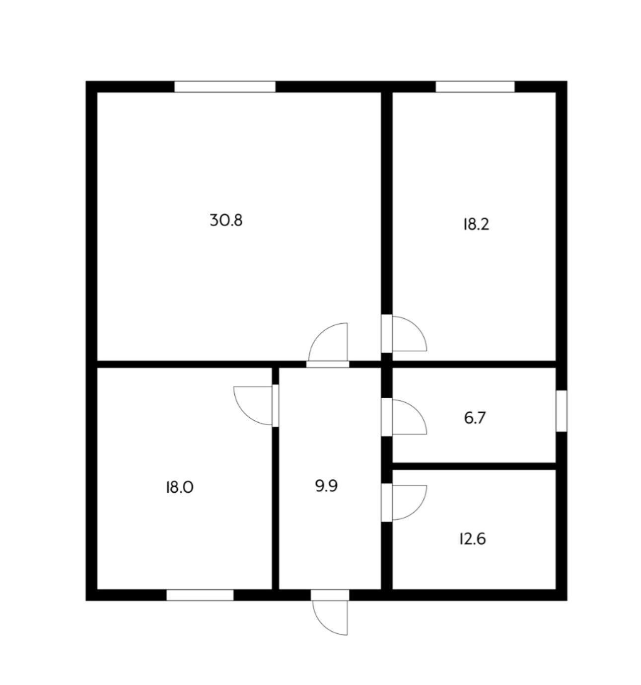 Фото №4: Дом 100 м² + 4 сот. - Знаменский, ул. Айвовая, 597