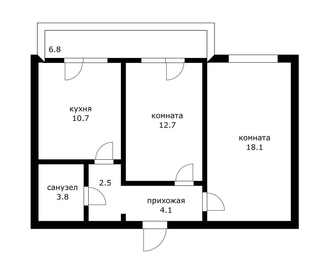 Фото №14: 2-комнатная квартира 55 м² - Новая Адыгея, мкр. жилой комплекс Дарград, ул. Тургеневское шоссе, 33/1к8