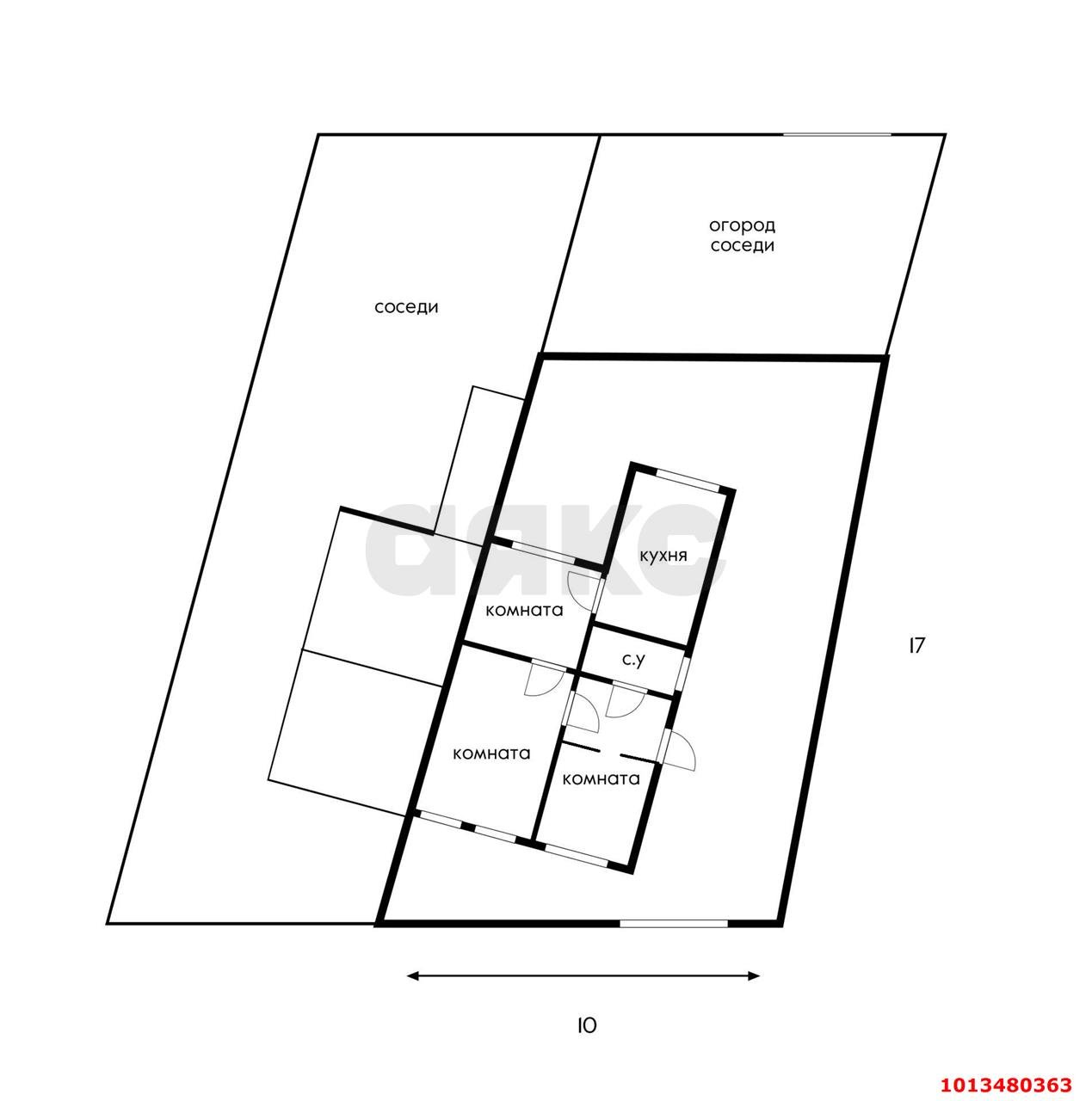 Фото №10: Часть дома 46 м² + 2.2 сот. - Краснодар, Дубинка, ул. 1-я Линия Поймы реки Кубань, 13А