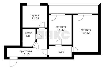 Фото №5: 2-комнатная квартира 70 м² - Краснодар, мкр. Восточно-Кругликовский, ул. Восточно-Кругликовская, 58