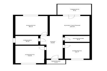 Фото №2: Дом 89 м² - Механизатор, мкр. Южный массив, ул. Ромашковая, 195