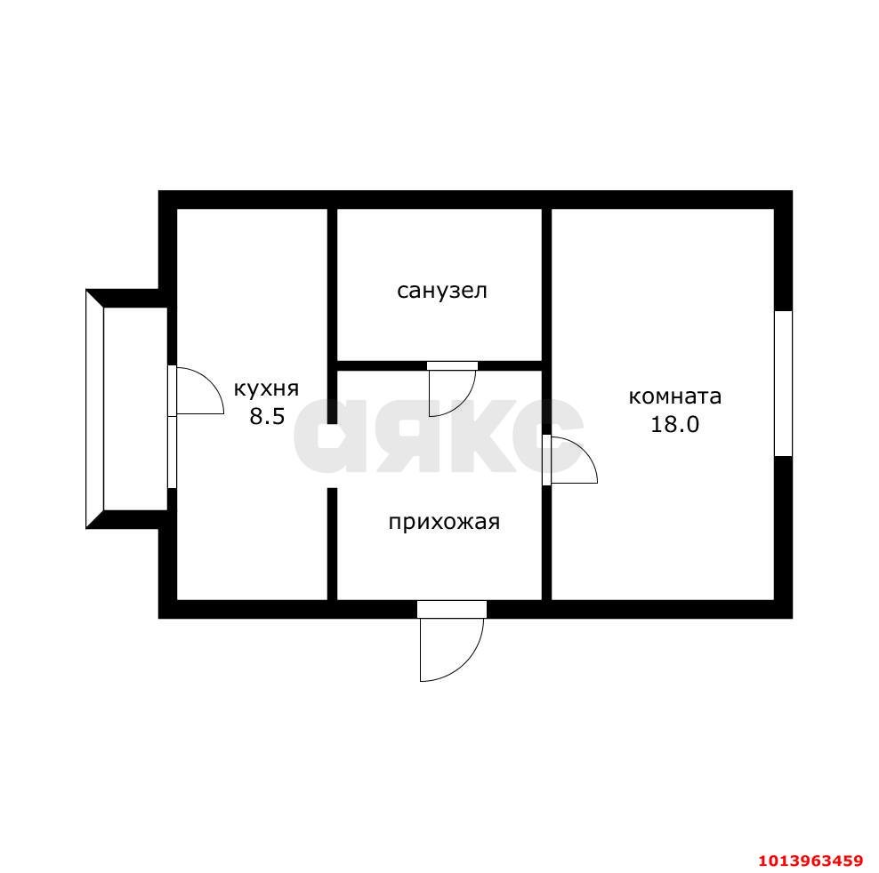 Фото №7: 1-комнатная квартира 34 м² - Краснодар, жилой комплекс Грани, ул. Западный Обход, 45