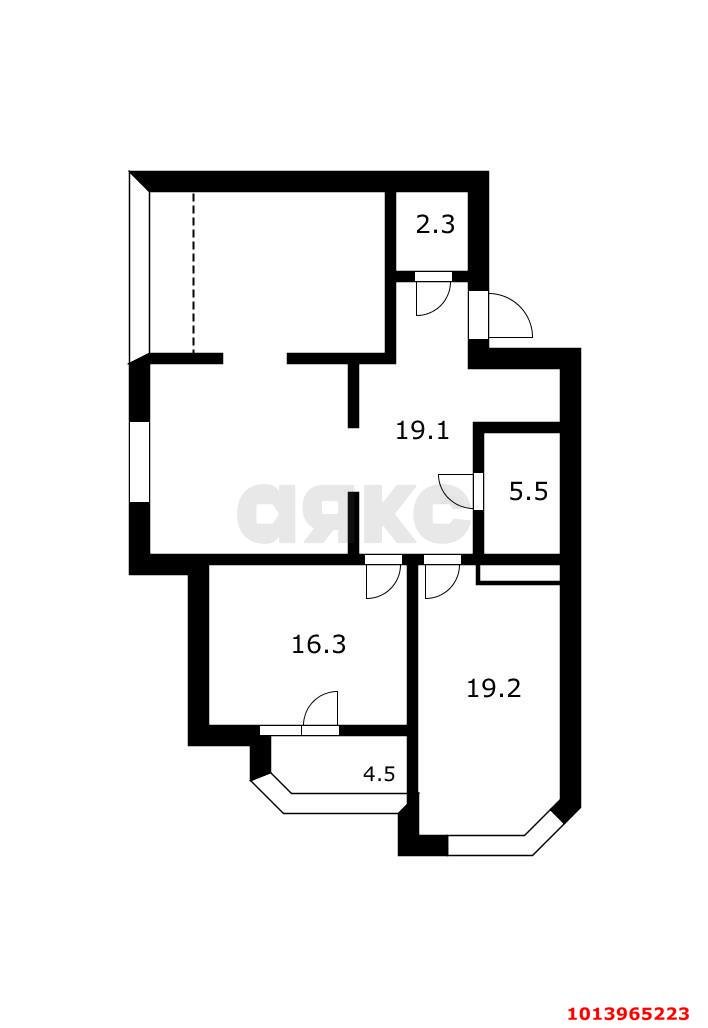 Фото №18: 3-комнатная квартира 110 м² - Краснодар, Фестивальный, ул. Гаражная, 71/1
