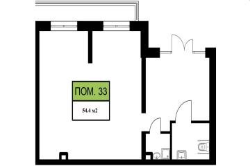 Фото №3: Коммерция 54 м² - Краснодар, мкр. жилой комплекс Ракурс, ул. имени Героя Ростовского, 8к6