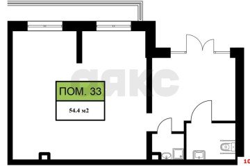 Фото №2: Торговое помещение 55 м² - Краснодар, мкр. жилой комплекс Ракурс, ул. имени Героя Ростовского, 8к6