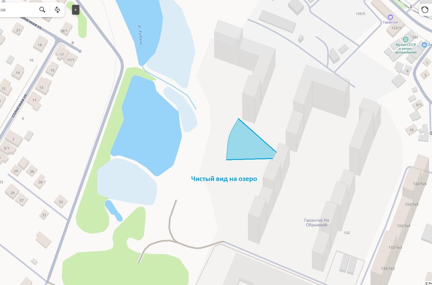 Фото №18: 1-комнатная квартира 43 м² - Краснодар, Центральный внутригородской округ, мкр. Черёмушки, ул. Обрывная, 132/1к19