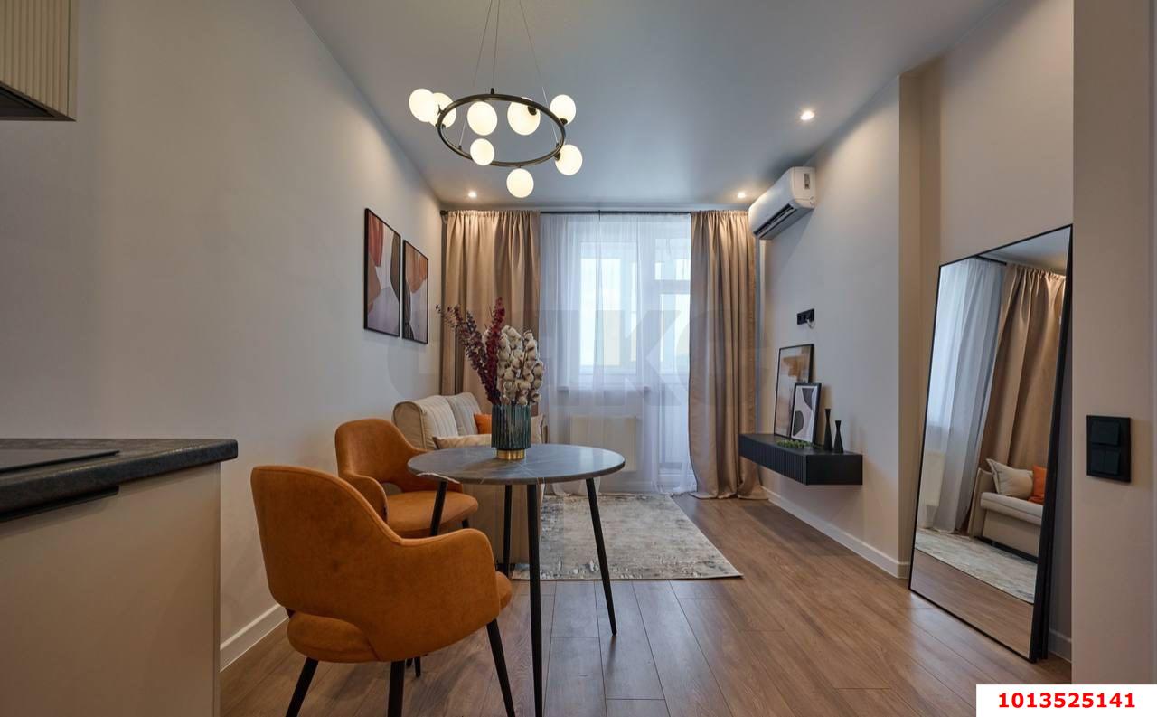 Фото №2: 1-комнатная квартира 35 м² - Краснодар, Прикубанский внутригородской округ, мкр. жилой комплекс Ракурс, ул. имени Героя Ростовского, 8