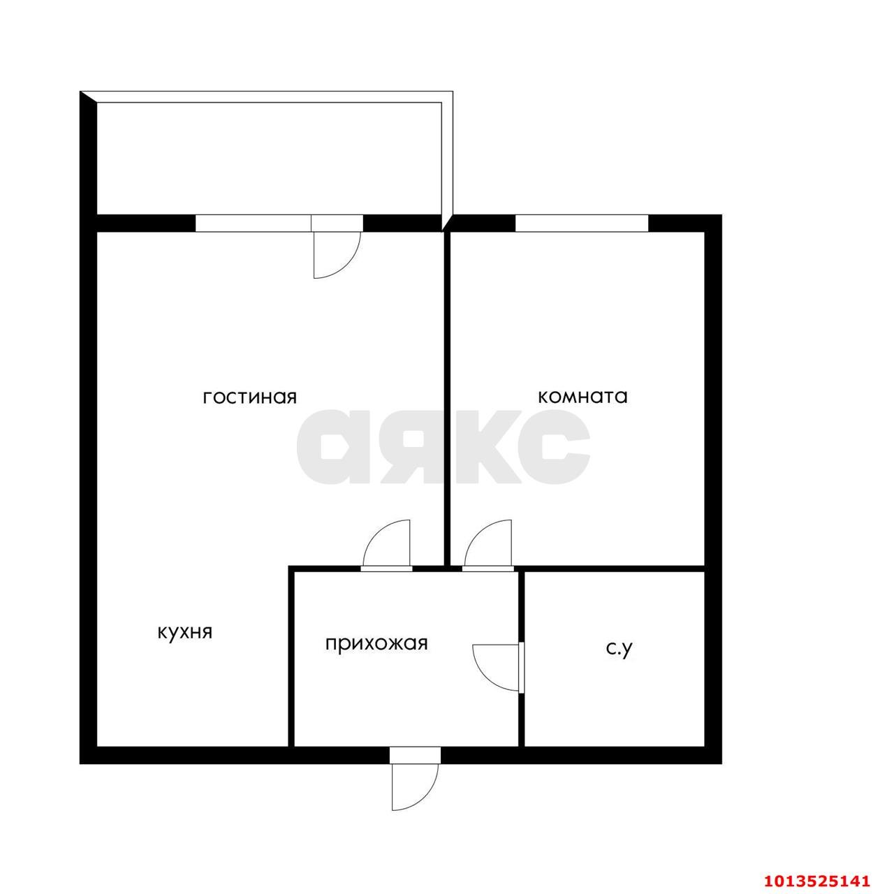 Фото №13: 1-комнатная квартира 35 м² - Краснодар, жилой комплекс Ракурс, ул. имени Героя Ростовского, 8