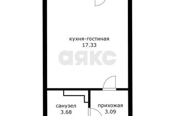 Фото №5: Студия 26 м² - Краснодар, мкр. жилой комплекс Титаны, б-р Адмирала Пустошкина, 11/1