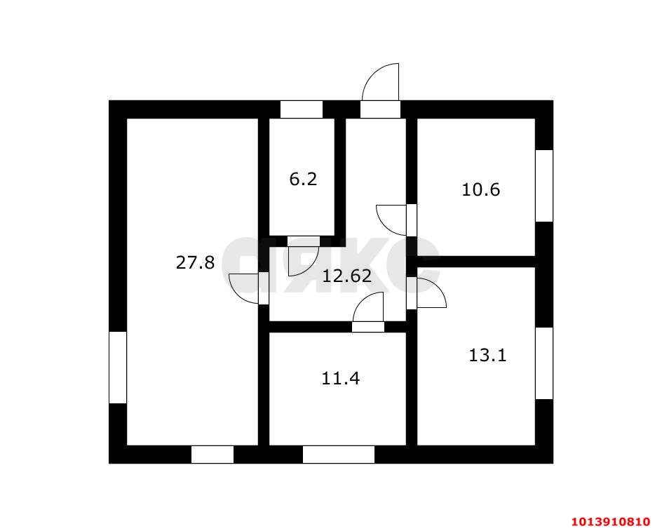 Фото №1: Дом 88 м² + 5.58 сот. - Выселки, квартал Суворовка, ул. Садовая, 32