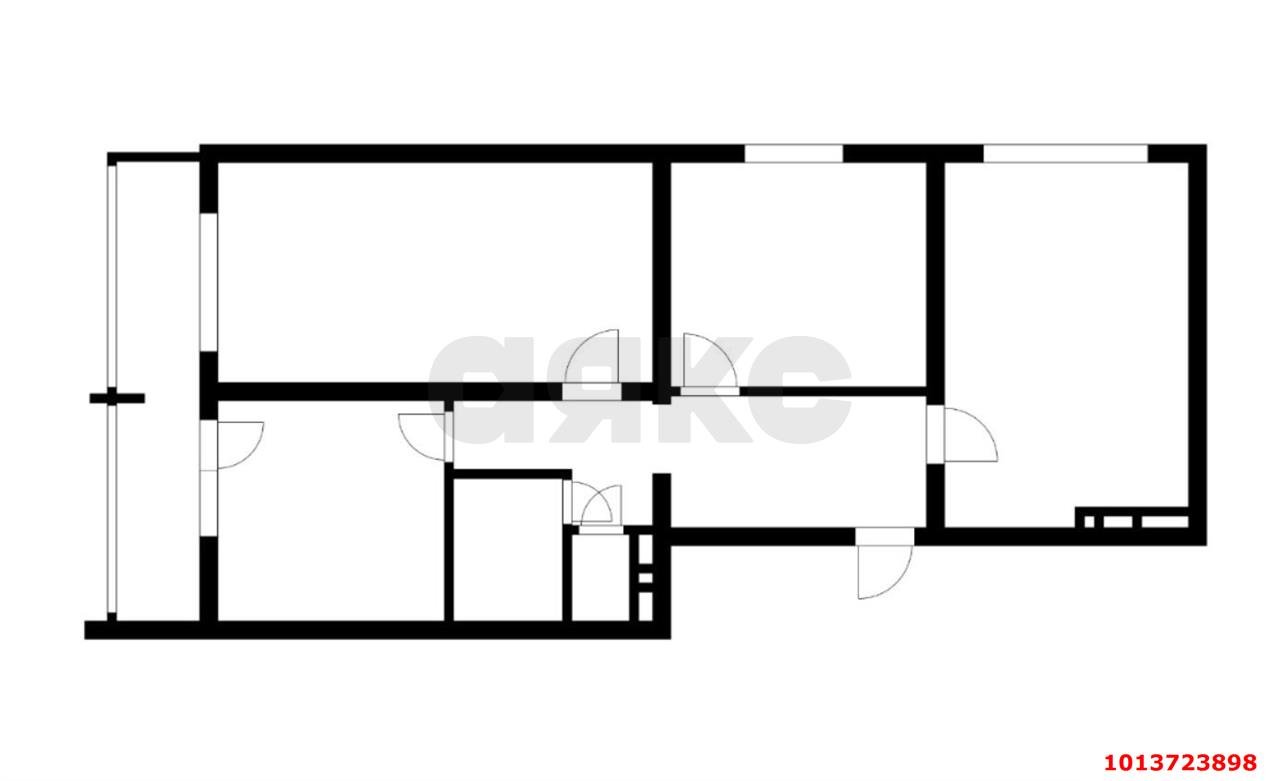 Фото №17: 3-комнатная квартира 75 м² - Краснодар, Восточно-Кругликовский, ул. Генерала Трошева, 35