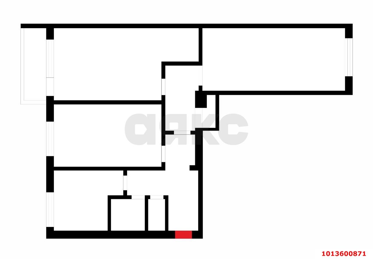Фото №9: 3-комнатная квартира 64 м² - Краснодар, Гидростроителей, ул. имени Игнатова, 33