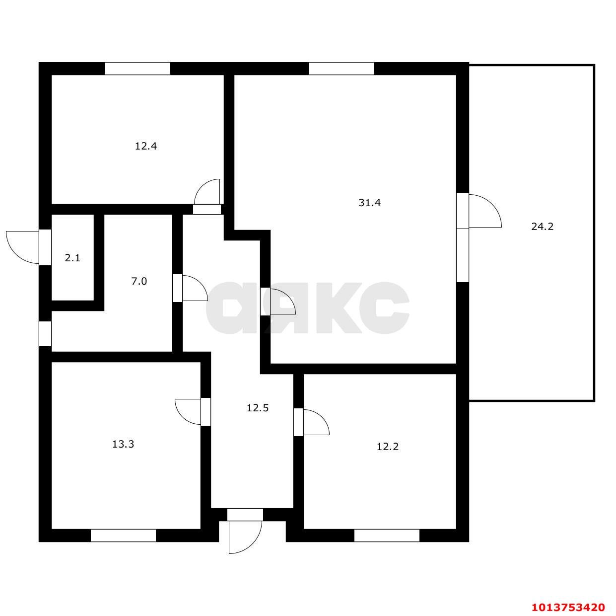 Фото №3: Дом 115 м² + 4.31 сот. - Елизаветинская, ул. Абрикосовая, 87