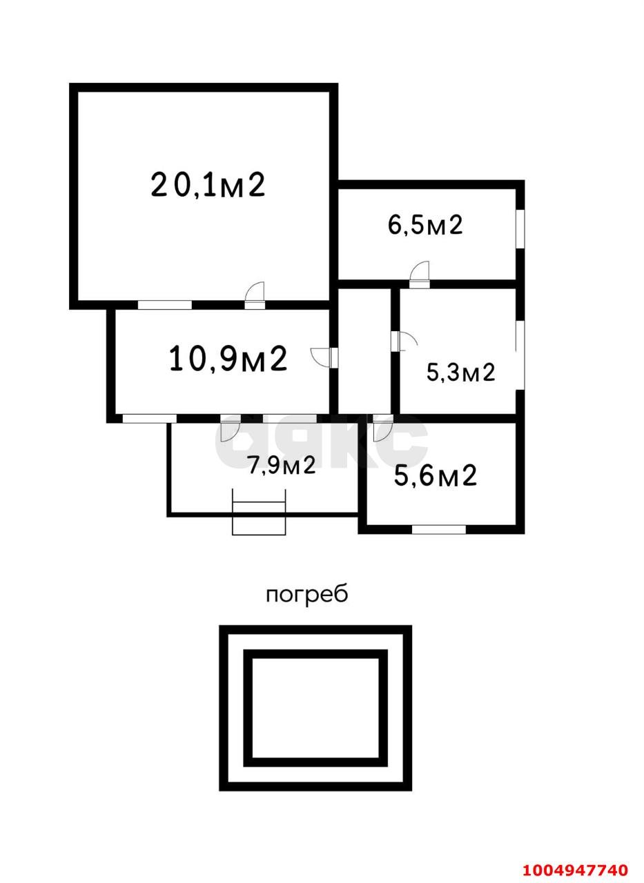 Фото №20: Дом 46 м² + 1 сот. - Краснодар, Центральный, ул. Комсомольская, 30