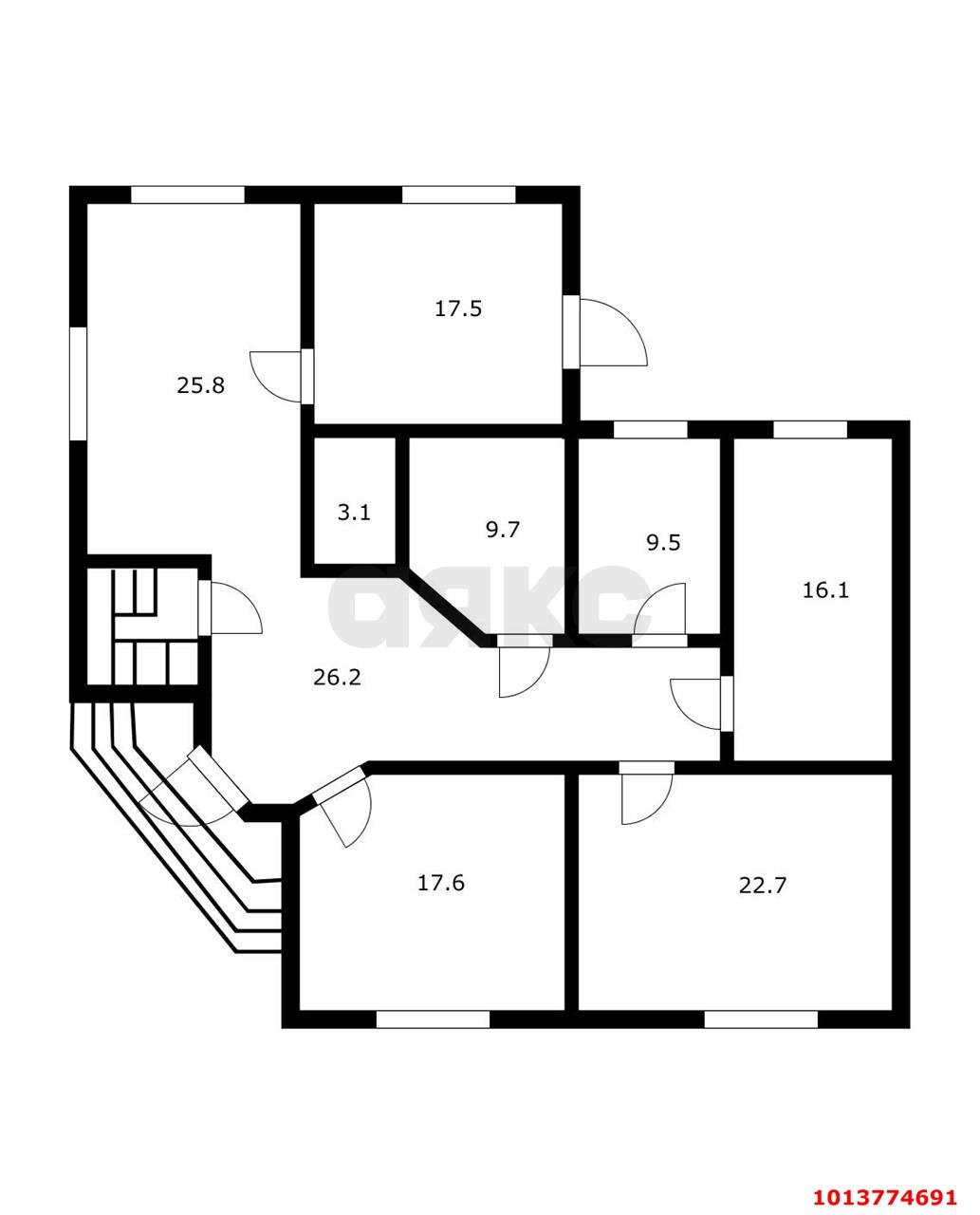 Фото №39: Дом 183 м² + 17 сот. - Калужская