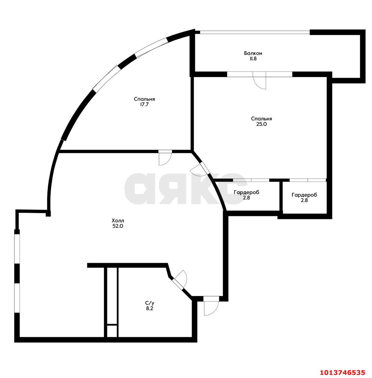 Фото №7: 2-комнатная квартира 101 м² - Краснодар, Немецкая Деревня, ул. Берлинская, 1