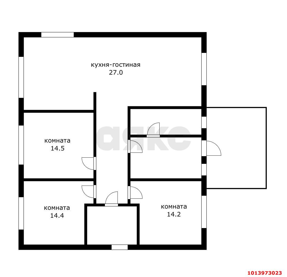 Фото №3: Дом 109 м² + 7.64 сот. - Первомайский, Южный, мкр. Южный, ул. Минеральная