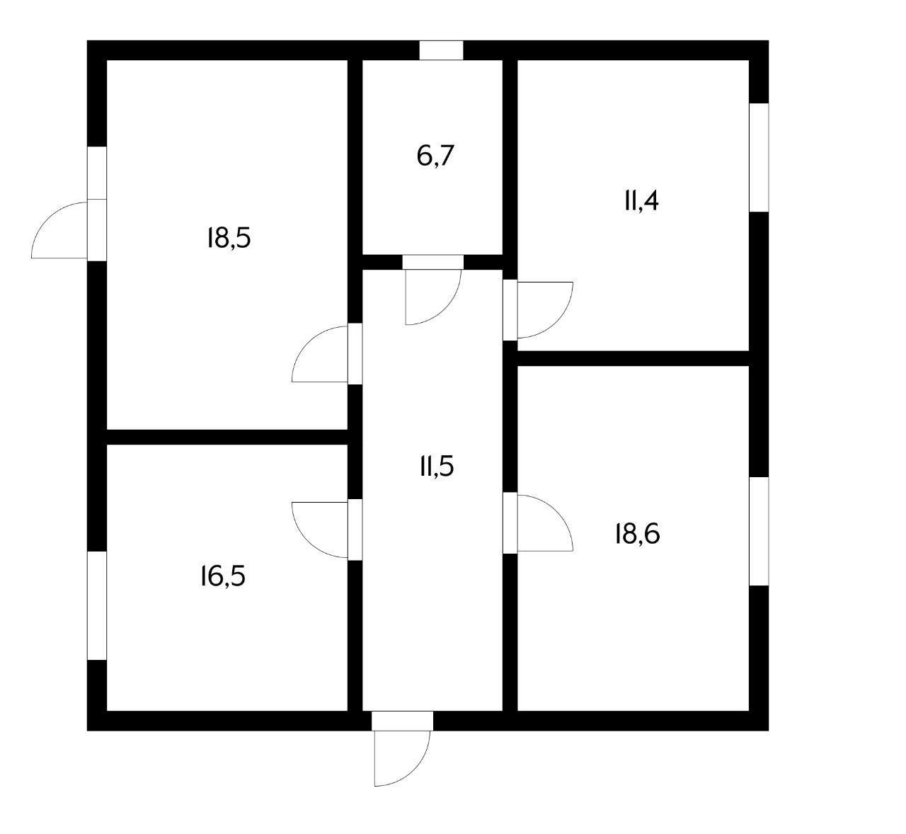 Фото №14: Дом 99 м² + 4 сот. - Шоссейное, мкр. Прикубанский внутригородской округ, ул. Парковая, 3