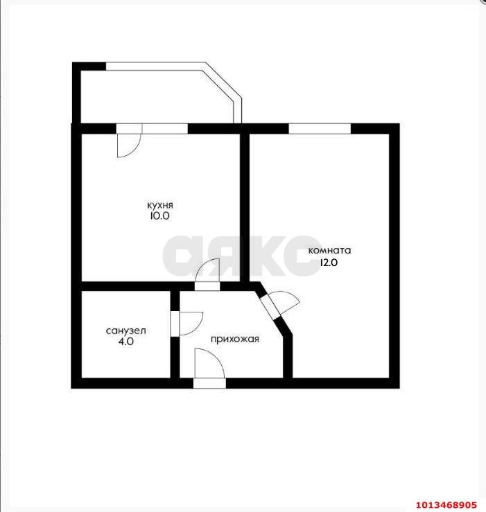 Фото №8: 1-комнатная квартира 30 м² - Новая Адыгея, жилой комплекс Мега, ул. Бжегокайская, 90/5к2
