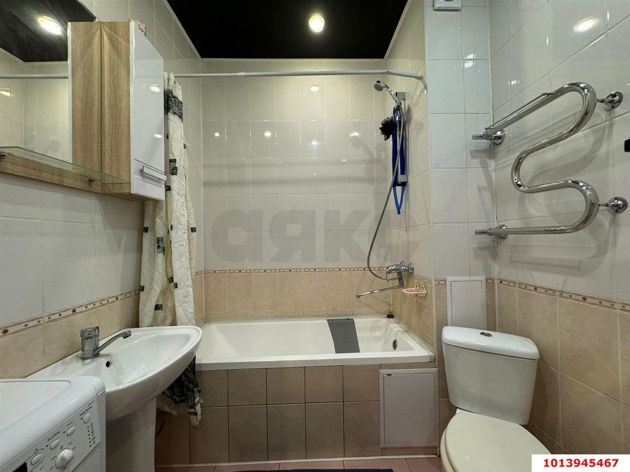 Фото №9: 1-комнатная квартира <span class="whitespace-nowrap">41 м²</span>, <span class="whitespace-nowrap">1/8 эт.</span> - Краснодар, Прикубанский внутригородской округ, Завод Радиоизмерительных Приборов, мкр. Музыкальный, ул. имени С.В. Рахманинова, 34