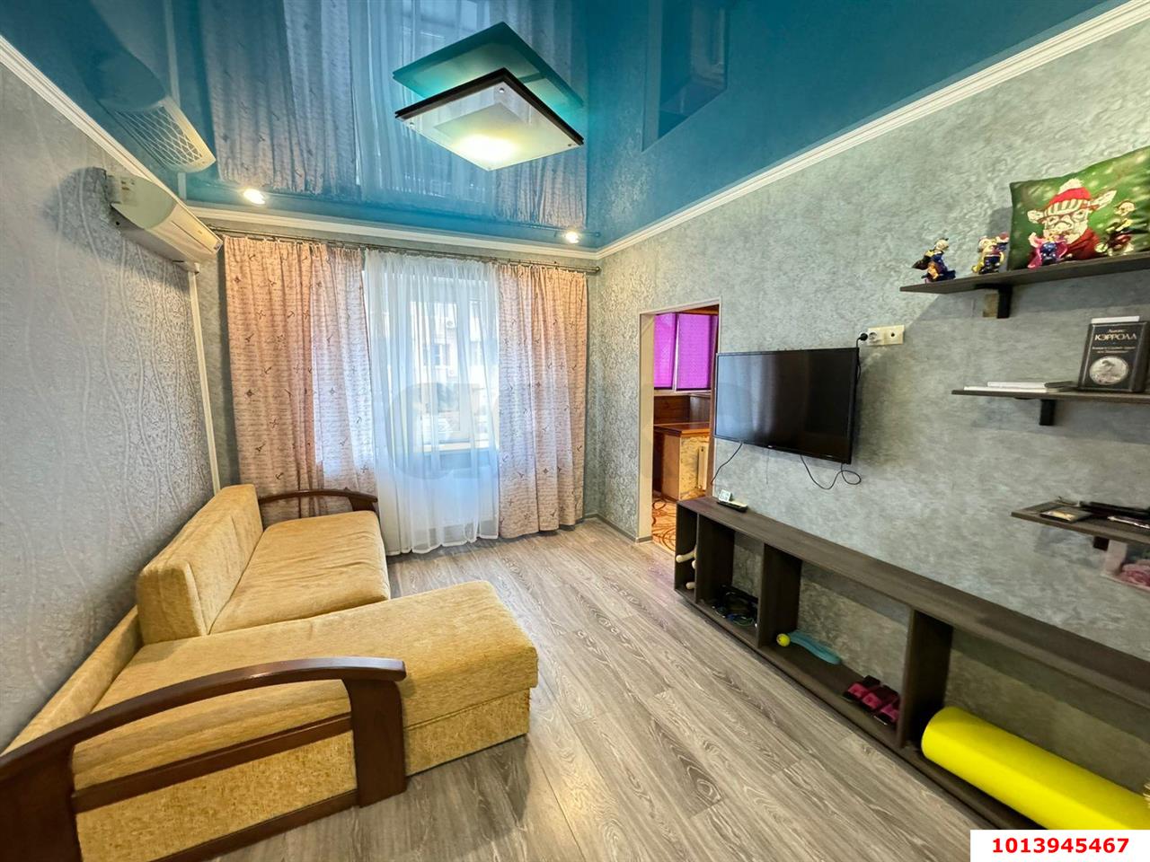 Фото №5: 1-комнатная квартира <span class="whitespace-nowrap">41 м²</span>, <span class="whitespace-nowrap">1/8 эт.</span> - Краснодар, Прикубанский внутригородской округ, Завод Радиоизмерительных Приборов, мкр. Музыкальный, ул. имени С.В. Рахманинова, 34
