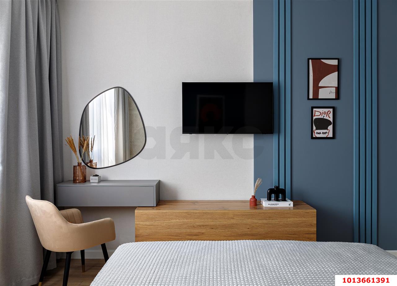 Фото №3: 1-комнатная квартира 46 м² - Краснодар, жилой комплекс Квартет, ул. имени Снесарева, 10