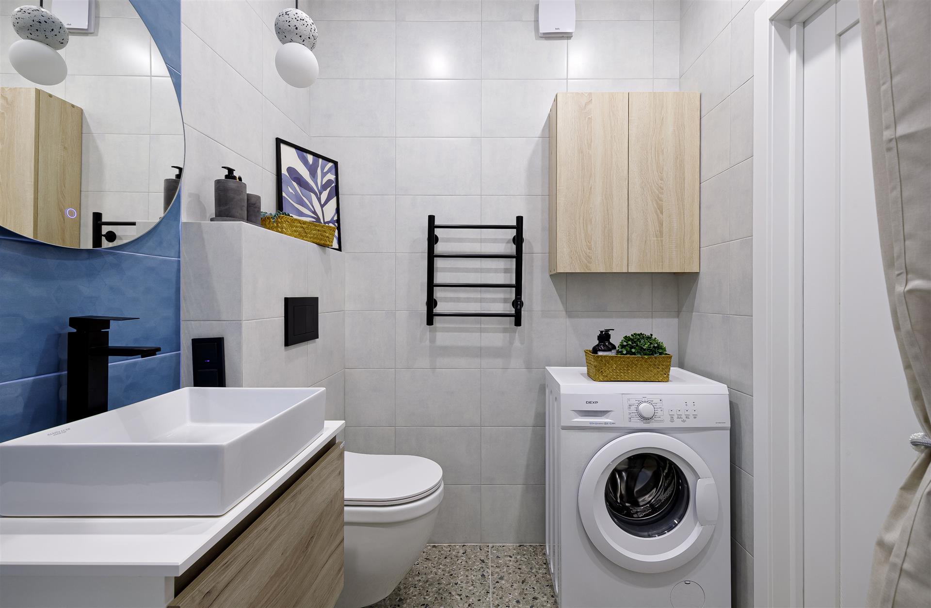 Фото №15: 1-комнатная квартира 46 м² - Краснодар, Карасунский внутригородской округ, жилой комплекс Квартет, мкр. Гидростроителей, ул. имени Снесарева, 10