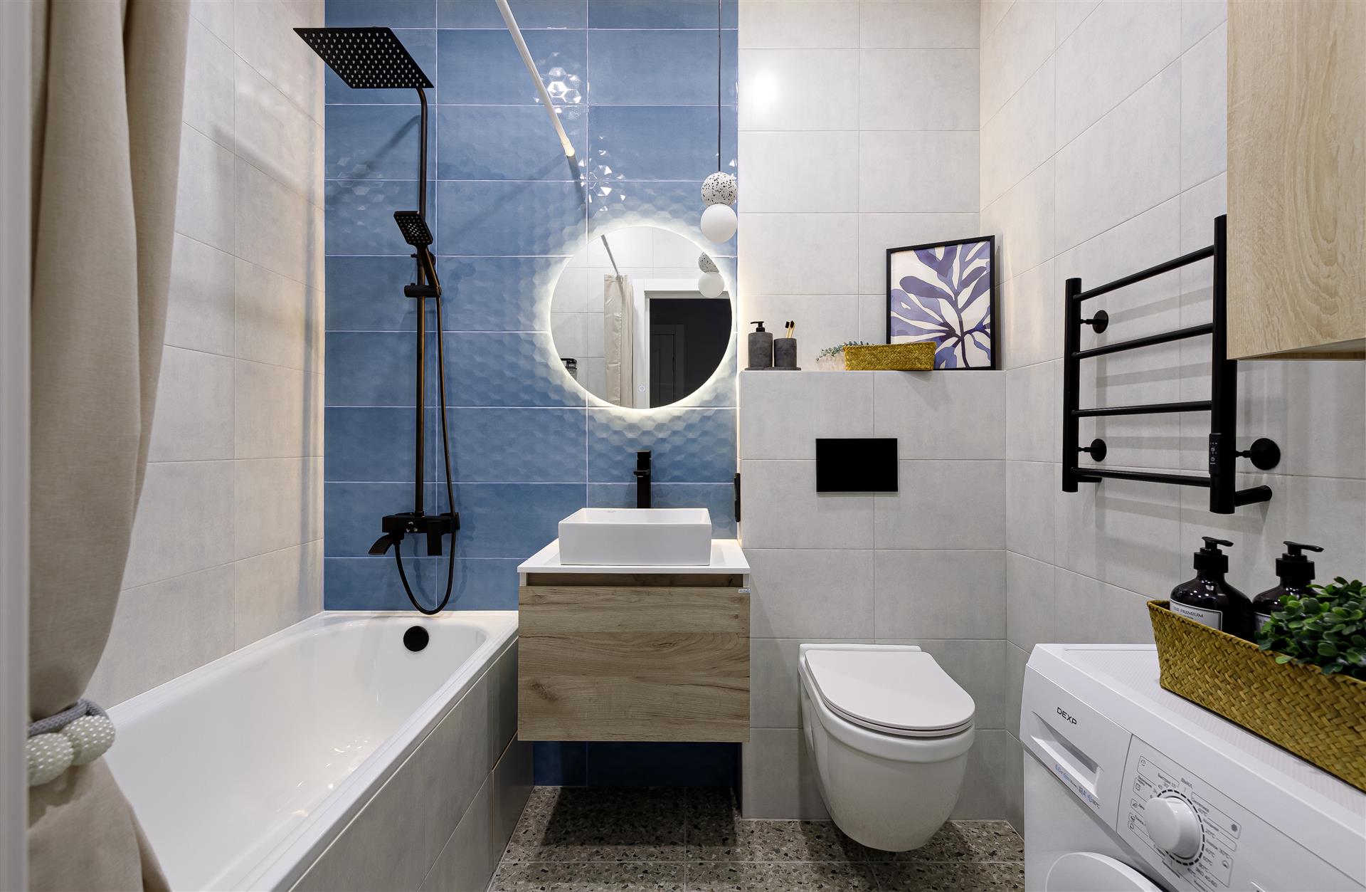 Фото №14: 1-комнатная квартира 46 м² - Краснодар, Карасунский внутригородской округ, жилой комплекс Квартет, мкр. Гидростроителей, ул. имени Снесарева, 10